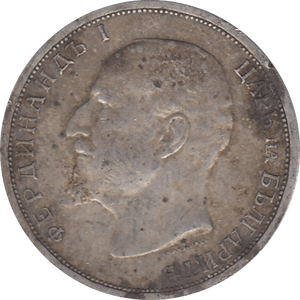 1913 .835 SILVER LEV BULGARIA REF H36 - Token - Cambridgeshire Coins