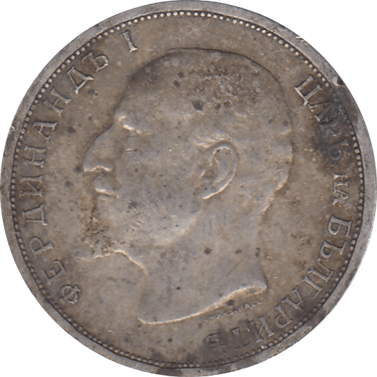 1913 .835 SILVER LEV BULGARIA REF H36 - Token - Cambridgeshire Coins