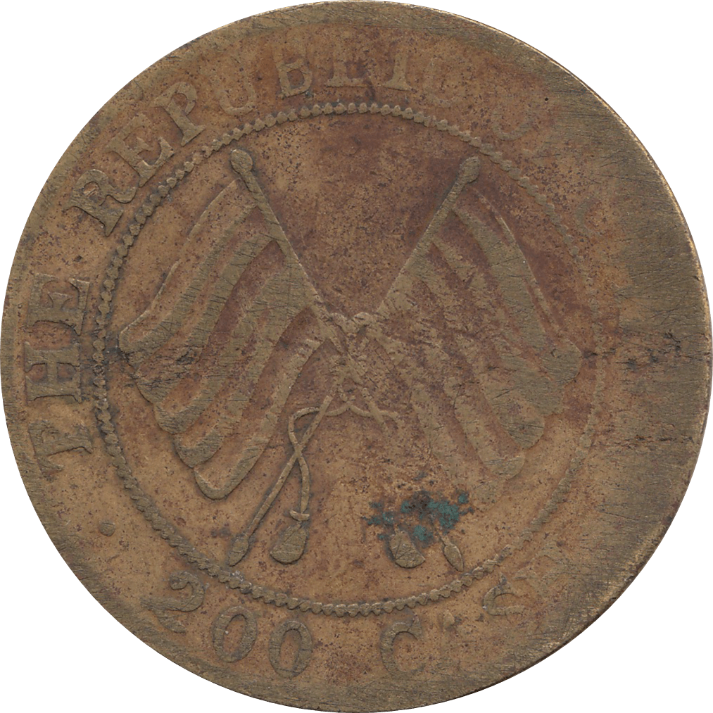 1913 BRASS 200 CASH CHINA REPUBLIC REF H27 - WORLD COINS - Cambridgeshire Coins