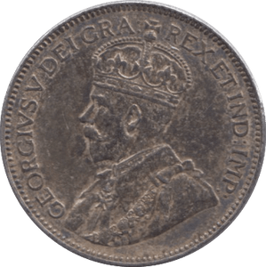 1913 CANADA SILVER 25 CENTS - SILVER WORLD COINS - Cambridgeshire Coins