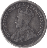 1913 CANADA SILVER 5 CENTS - SILVER WORLD COINS - Cambridgeshire Coins