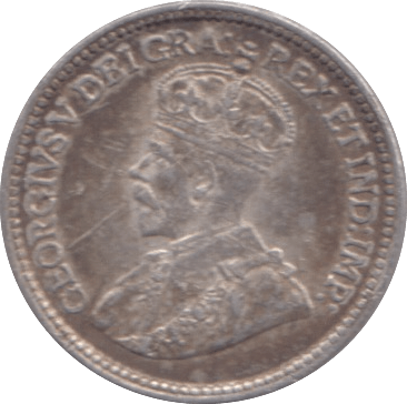 1913 CANADA SILVER 5 CENTS - WORLD SILVER COINS - Cambridgeshire Coins
