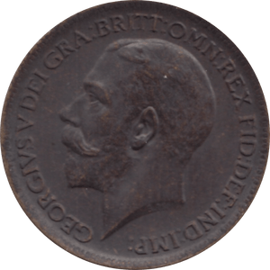 1913 FARTHING 2 ( EF ) 35 - Farthing - Cambridgeshire Coins