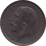 1913 FARTHING 2 ( EF ) 35 - Farthing - Cambridgeshire Coins