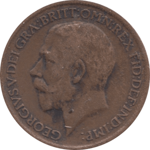 1913 FARTHING ( FAIR ) - Farthing - Cambridgeshire Coins