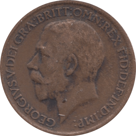 1913 FARTHING ( FAIR ) - Farthing - Cambridgeshire Coins