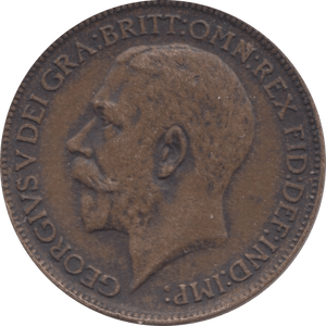 1913 FARTHING ( VF ) - Farthing - Cambridgeshire Coins