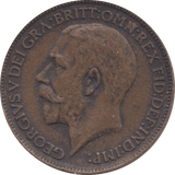 1913 FARTHING ( VF ) - Farthing - Cambridgeshire Coins