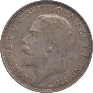 1913 FLORIN ( VF ) - Florin - Cambridgeshire Coins