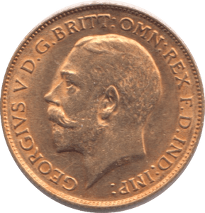 1913 GOLD HALF SOVEREIGN ( EF ) - Half Sovereign - Cambridgeshire Coins