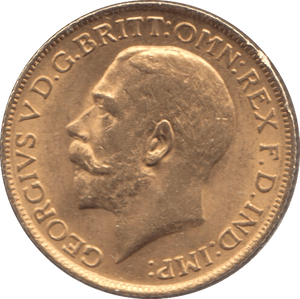 1913 GOLD SOVEREIGN ( AUNC ) - Sovereign - Cambridgeshire Coins