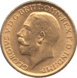 1913 GOLD SOVEREIGN ( AUNC ) - Sovereign - Cambridgeshire Coins