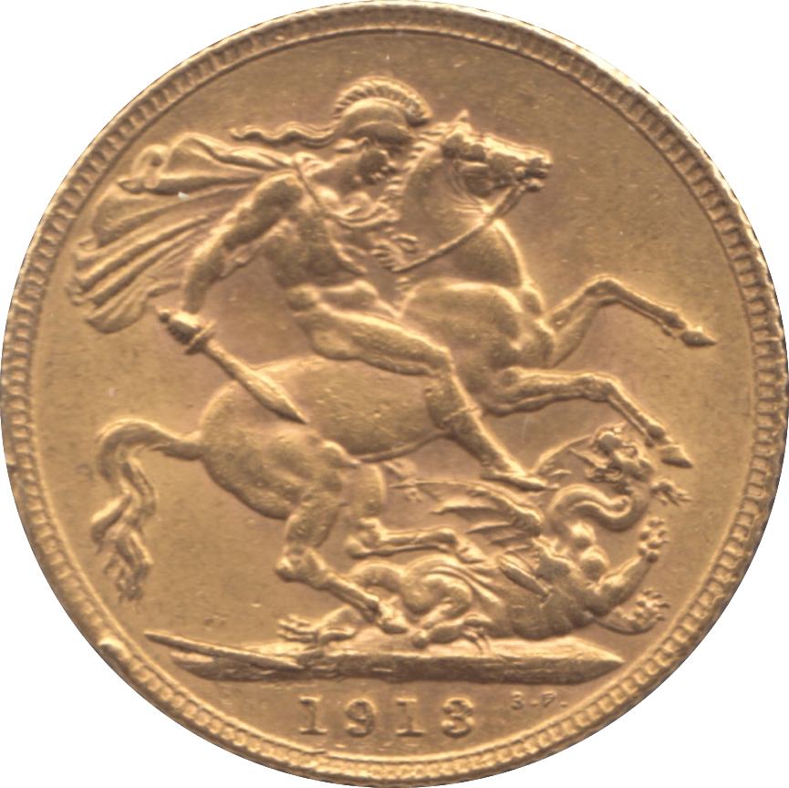 1913 GOLD SOVEREIGN ( EF ) - Sovereign - Cambridgeshire Coins