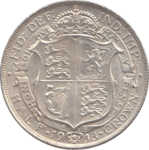 1913 HALFCROWN ( AUNC ) 6 - Halfcrown - Cambridgeshire Coins
