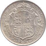 1913 HALFCROWN ( AUNC ) 6 - Halfcrown - Cambridgeshire Coins