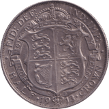 1913 HALFCROWN ( EF ) - Halfcrown - Cambridgeshire Coins