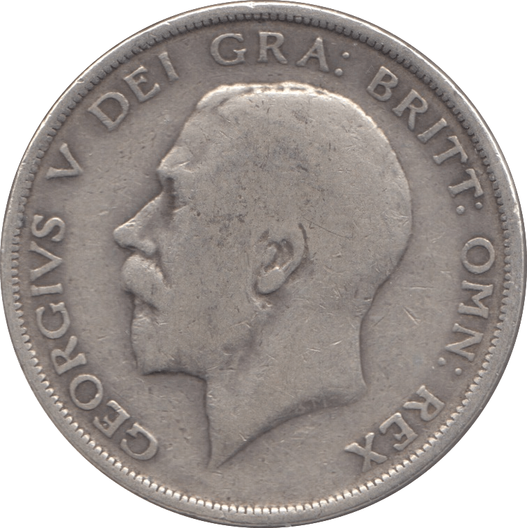 1913 HALFCROWN ( FINE ) - Halfcrown - Cambridgeshire Coins
