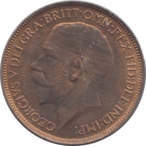1913 HALFPENNY ( AUNC ) - Halfpenny - Cambridgeshire Coins