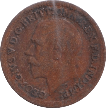 1913 ONE THIRD FARTHING ( FINE ) - One Third Farthing - Cambridgeshire Coins