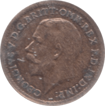 1913 ONE THIRD FARTHING ( GVF ) 2 - One Third Farthing - Cambridgeshire Coins