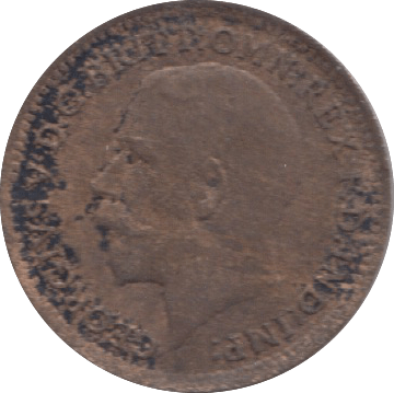 1913 ONE THIRD FARTHING ( VF ) 8 - One Third Farthing - Cambridgeshire Coins