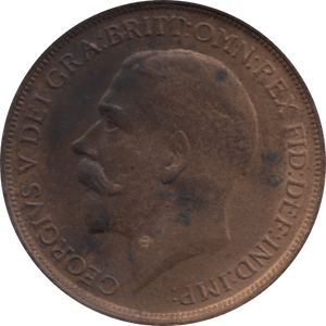 1913 PENNY 1 ( AUNC ) 57 - Penny - Cambridgeshire Coins