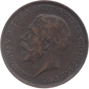 1913 PENNY ( GVF ) 7 - Penny - Cambridgeshire Coins