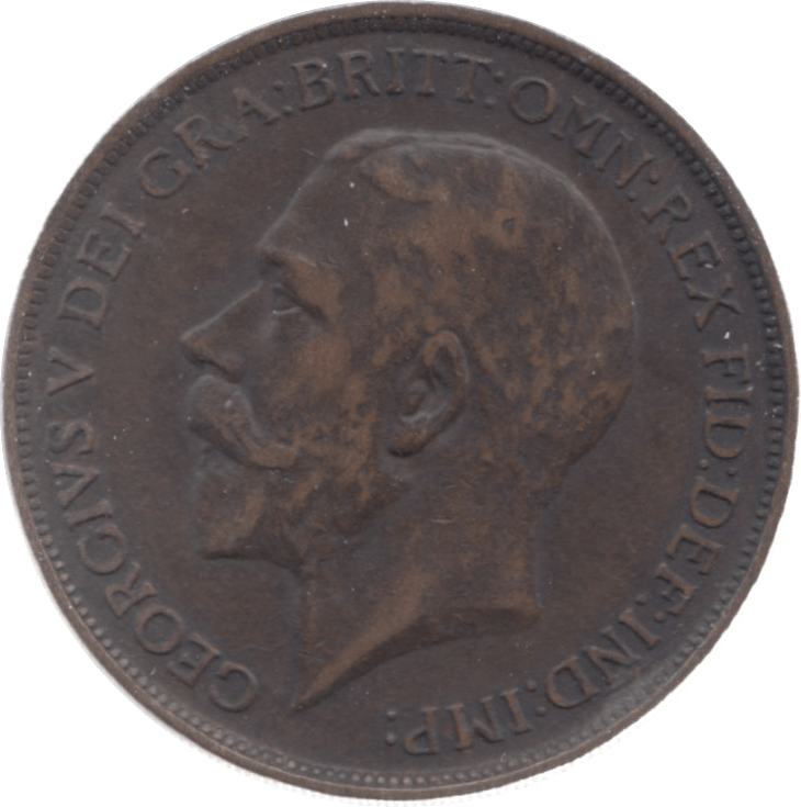 1913 PENNY ( GVF ) 7 - Penny - Cambridgeshire Coins