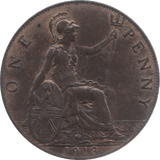 1913 PENNY ( UNC ) 23 - Penny - Cambridgeshire Coins