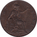 1913 PENNY ( UNC ) - Penny - Cambridgeshire Coins