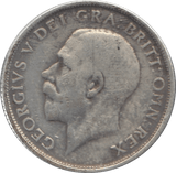 1913 SHILLING ( F ) - Shilling - Cambridgeshire Coins