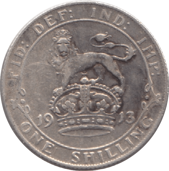 1913 SHILLING ( GF ) 8 - Shilling - Cambridgeshire Coins