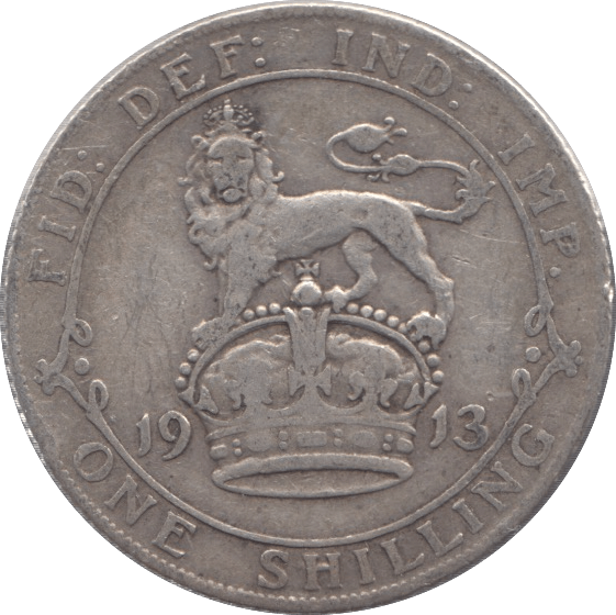 1913 SHILLING ( GF ) - Shilling - Cambridgeshire Coins