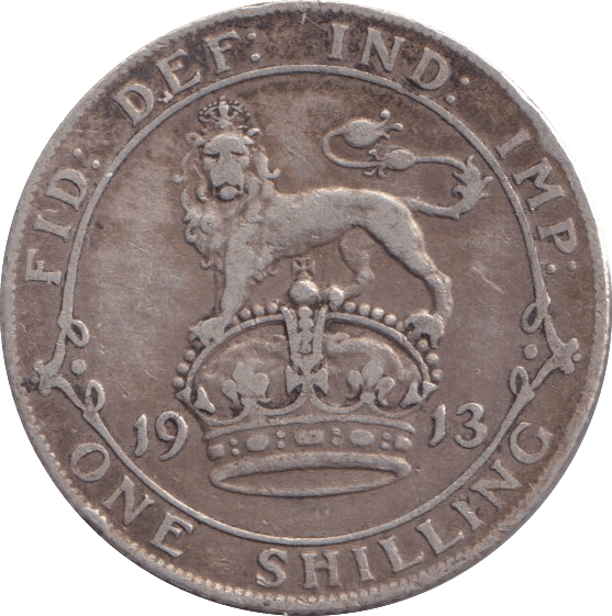 1913 SHILLING ( GF ) - Shilling - Cambridgeshire Coins