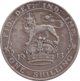1913 SHILLING ( GF ) - Shilling - Cambridgeshire Coins