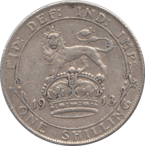 1913 SHILLING ( VF ) 2 - Shilling - Cambridgeshire Coins