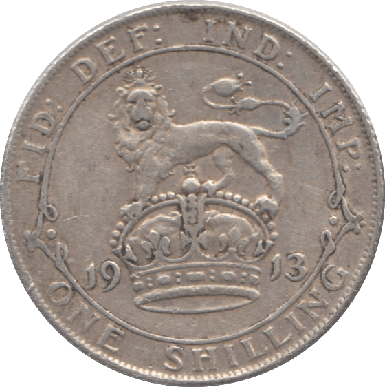 1913 SHILLING ( VF ) 2 - Shilling - Cambridgeshire Coins
