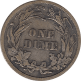 1913 SILVER DIME USA - SILVER WORLD COINS - Cambridgeshire Coins