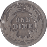 1913 SILVER DIME USA - SILVER WORLD COINS - Cambridgeshire Coins