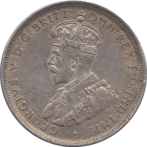 1913 SILVER FLORIN TWO SHILLING AUSTRALIA - SILVER WORLD COINS - Cambridgeshire Coins