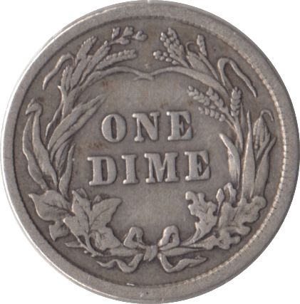 1913 SILVER ONE DIME USA - SILVER WORLD COINS - Cambridgeshire Coins