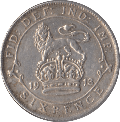 1913 SIXPENCE ( GVF ) - Sixpence - Cambridgeshire Coins