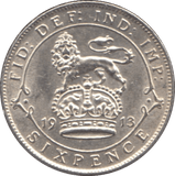 1913 SIXPENCE ( UNC ) - Sixpence - Cambridgeshire Coins