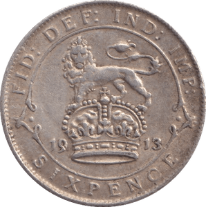 1913 SIXPENCE ( VF ) - Sixpence - Cambridgeshire Coins