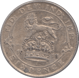 1913 SIXPENCE ( VF ) - Sixpence - Cambridgeshire Coins