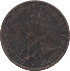 1914 1 HALFPENNY AUSTRALIA - WORLD COINS - Cambridgeshire Coins