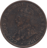 1914 1 HALFPENNY AUSTRALIA - WORLD COINS - Cambridgeshire Coins