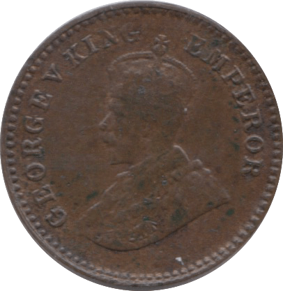 1914 1/12 ANNA INDIA - WORLD COINS - Cambridgeshire Coins