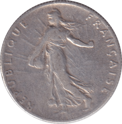 1914 50 CENTIMES FRANCE - WORLD COINS - Cambridgeshire Coins