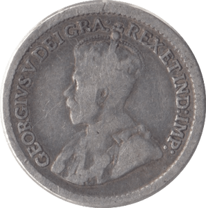 1914 CANADA SILVER 5 CENTS - SILVER WORLD COINS - Cambridgeshire Coins